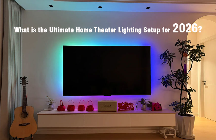 Éclairage Cinéma Maison 2026 : Guide de l'Ambiance Smart
